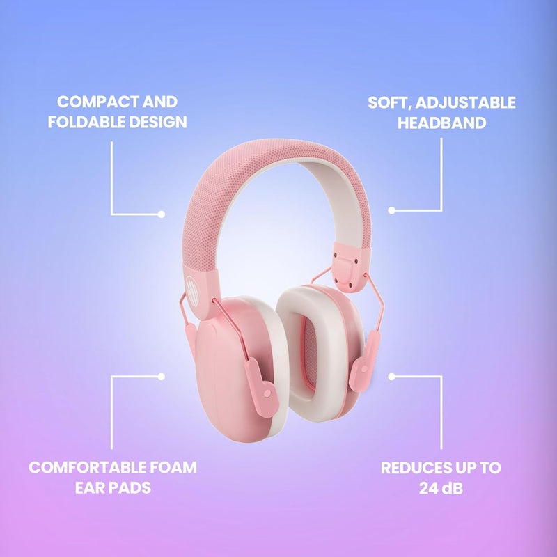 Eargasm Kids Earmuffs 24dB Noise-Reducing Headphones Children Age 3-13 Sensory Control Hearing Protection for Concerts + More - Image 4